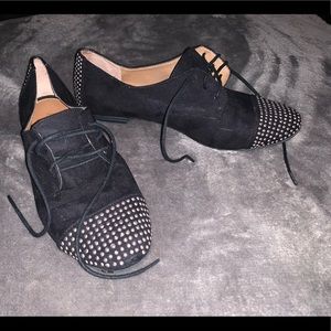 Bakers Rhinestone Studded Oxford Shoes